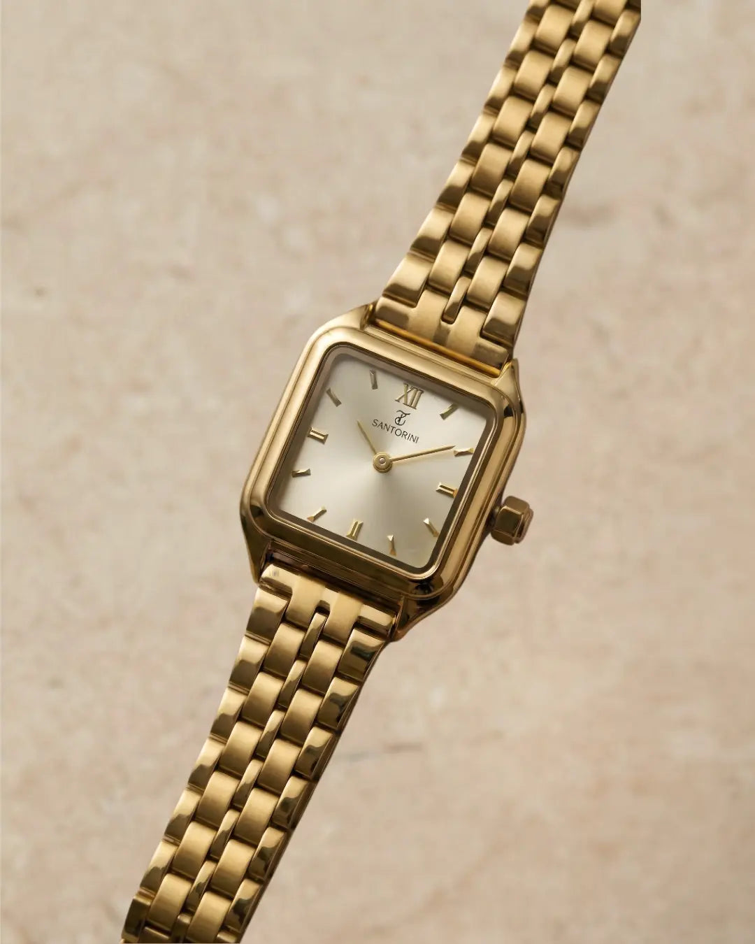 Relógio Santorini Square One Feminino Gold 23mm