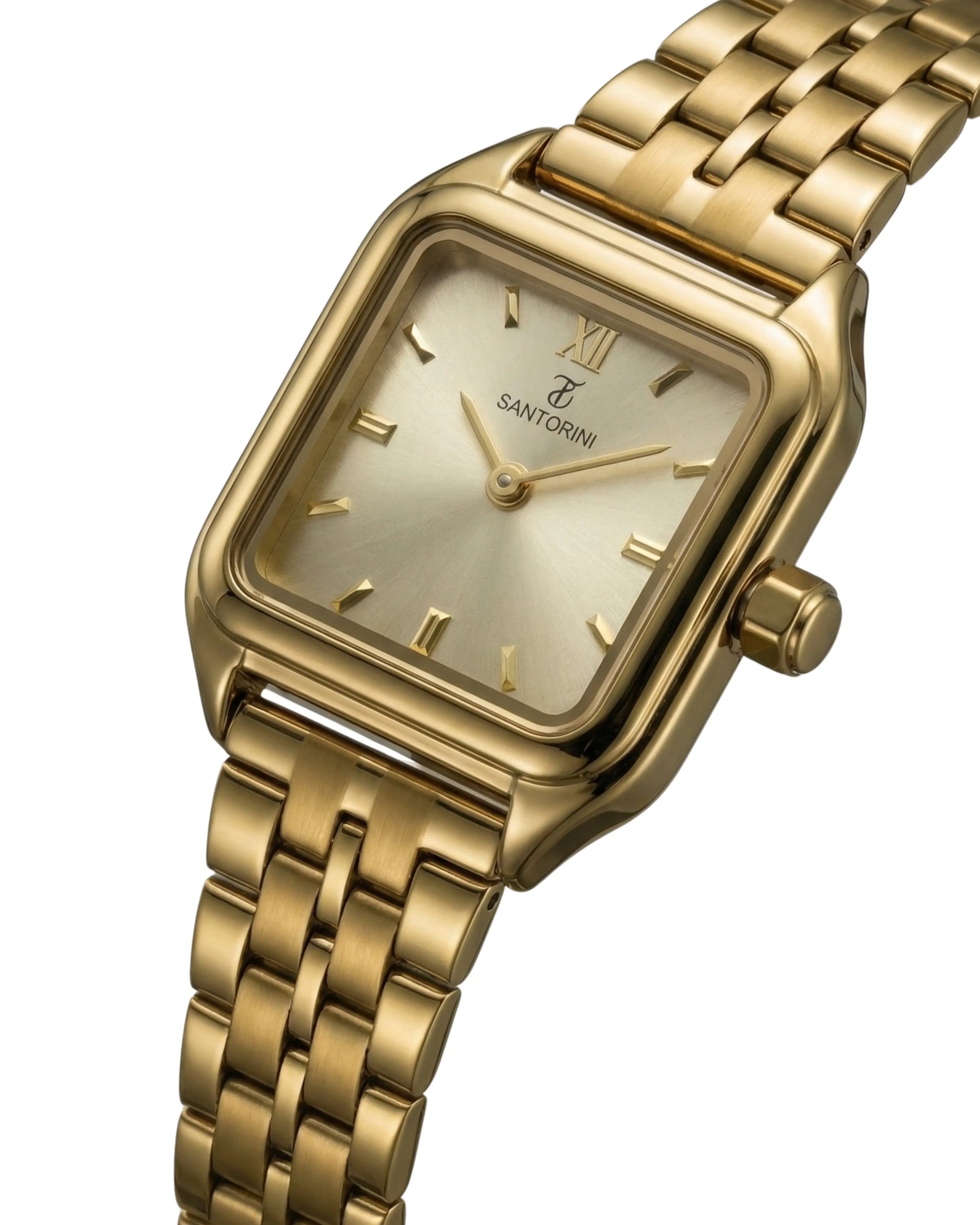 Relógio Santorini Square One Feminino Gold 23mm